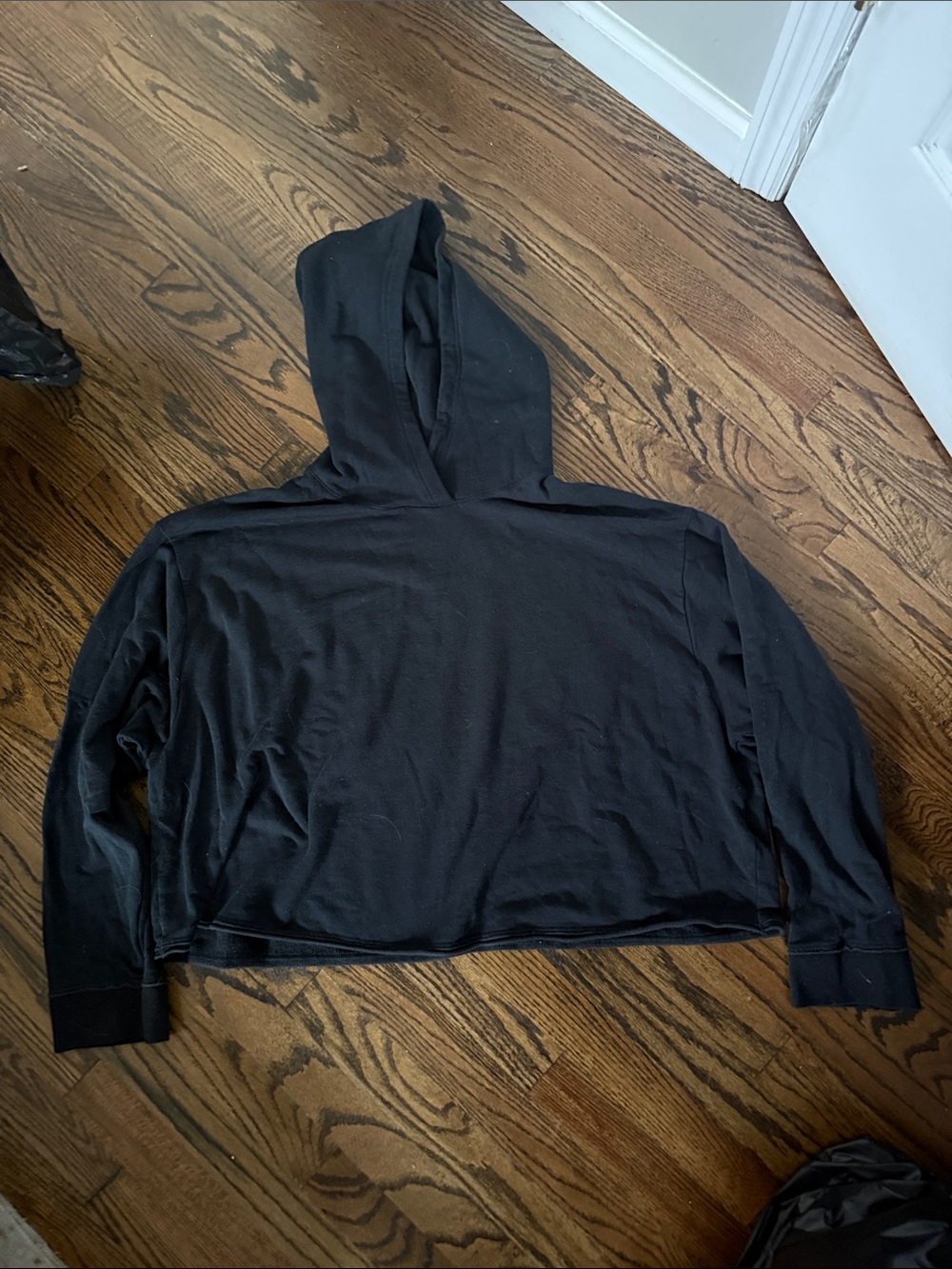 Nike Black Cropped Hoodie for Women